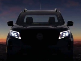Обновленный Nissan Navara показали на видео