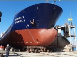 На Николаевском судостроительном заводе «Океан» турецкое судно удлинили на 24 метра