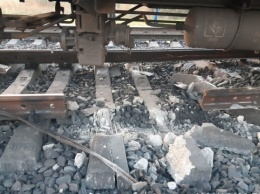 Железнодорожные пути возле Кривого Рога повредил «охотник за металлоломом»