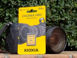 KIOXIA Exceria Pro 64 ГБ: обзор сверхбыстрой SD карты памяти для 8K видео