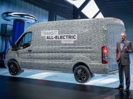 Ford представит полностью электрический Transit в ноябре