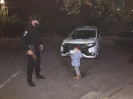 В Запорожской области по улице ходил маленький мальчик в одном нижнем белье: полиция разыскала родителей