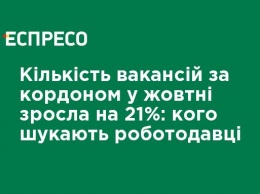 Количество вакансий за рубежом в октябре выросло на 21%: кого ищут работодатели