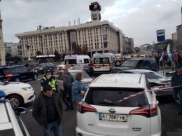 Полиция задержала водителя, который устроил ДТП на Майдане