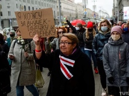 В Минске проходит протестный марш