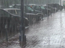 Сильный дождь ожидается в Симферополе 1 ноября