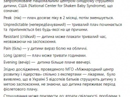 Медики рассказали украинцам, что такое фиолетовый плач ребенка, которого нельзя трясти для успокоения
