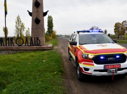 Спасатели Николаевщины получили три аварийно-спасательных машины САРМ-Л (ФОТО, ВИДЕО)