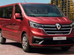 Renault представил обновленный минивэн Trafic