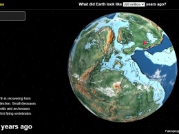 Палеонтолог разработал глобус, на котором можно посмотреть, где был ваш дом последние 700 миллионов лет (ФОТО)
