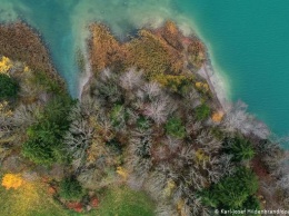 Лазурное озеро Форггензе - самое большое немецкое водохранилище (фото)