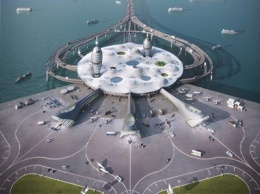 Японские архитекторы показали туристический космопорт будущего