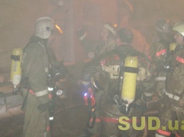 В Киеве вспыхнул мощный пожар в гостинице