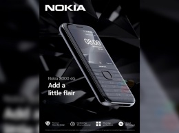 Грядущий кнопочный смартфон Nokia 8000 4G показался на фото