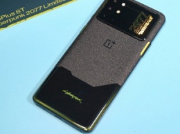 OnePlus 8T CyberPunk 2077 Limited Edition раскупили за несколько секунд