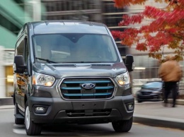 Ford представил электрический E-Transit c управлением со смартфона
