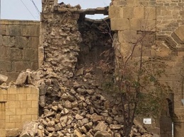 Дождь уничтожил тысячелетнюю стену из всемирного наследия ЮНЕСКО. Фото