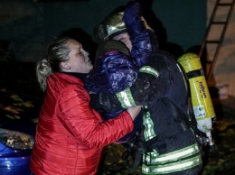 В Киеве вспыхнул пожар в многоэтажке