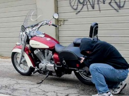 В Кривом Роге задержали подростка, выкравшего мотоцикл