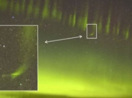 Загадочное явление, похожее на полярное сияние, стало еще более странным: фото и видео