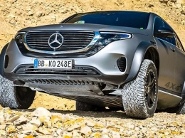 Mercedes показал возможности электрического EQC 4x4? на бездорожье (ВИДЕО)