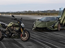 Ducati представил мотоцикл в стиле Lamborghini: видео