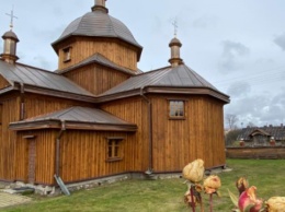 В Моринцах отреставрировали деревянный храм XVIII века