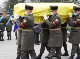 В Фастове попрощались с украинским военным Минкиным, который погиб от пули снайпера (ФОТО)