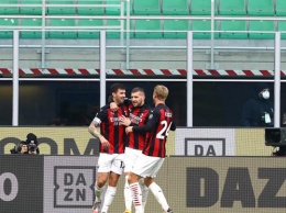 Милан забил в 29 матчах Серии А кряду, повторив клубный рекорд