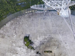 Радиотелескоп "Аресибо" рухнул спустя несколько дней после закрытия