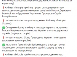 Кабмин согласовал увольнение Гусева с поста губернатора Херсонской области