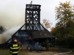 На восстановление сгоревшей в Праге украинской церкви уже собрано более 1 млн. крон