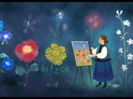 Google посвятил Doodle известной украинской художнице Екатерине Белокур