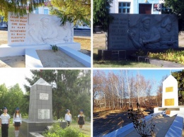 На Луганщине в прифронтовом поселке вместо ремонта дорог и освещения решили восстановить советские памятники (фото)