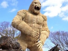 В японском парке появилась «антиковидная» горилла