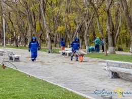 На каком этапе находится ремонт детского Мойнакского парка в Евпатории (ФОТО)