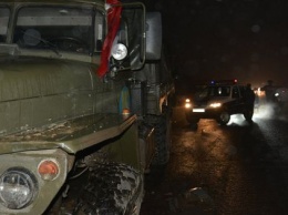 В Карабахе два человека погибли в ДТП с машиной российских военных