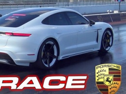 Porsche Taycan установил новый рекорд в гонке против Tesla Model S