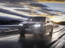 Электрокросс BMW iX 2022 года протестируют на морозном севере