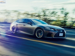 Рестайлинговый Lexus LS укомплектуют шинами Bridgestone с технологией Run Flat