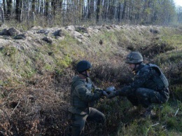 Украинские пиротехники завершили первый этап разминирования территории вблизи Гнутового