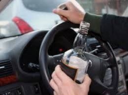 В Запорожской области задержали пьяного водителя (видео)