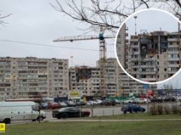 В Киеве разбирают многоэтажку на Позняках, которую разрушил взрыв (фото, видео)