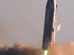 SpaceX показала взлет нового корабля Starship на высоту 12 км