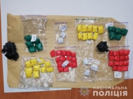 В Запорожье задержали наркозакладчицу с 64 пакетиками опасного психотропного вещества (фото)