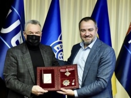 Павелко вручил ветеранам «Динамо» ордена «За заслуги» I степени