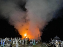 Во Львовской области сгорела церковь, пострадал несовершеннолетний