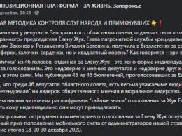 Сердечки, собачки и квадратный корень. В облсовете Запорожья выбрали третьего главу тайными знаками