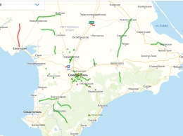 В Крыму создали онлайн карту ремонта дорог