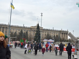 Николаев готовится к встрече 2021 года - репортаж с Соборной площади (ФОТО и ВИДЕО)